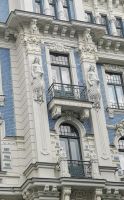 Hausdetail Riga &ndash; &copy; Simone Willner (Eberhardt TRAVEL)