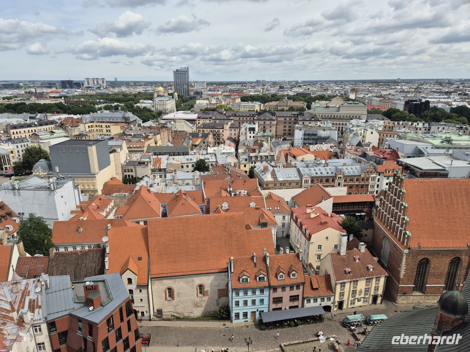 Tag 6 - Riga - Blick von Petrikirche 2 &ndash; &copy; Jana Wessendorf (Eberhardt TRAVEL)
