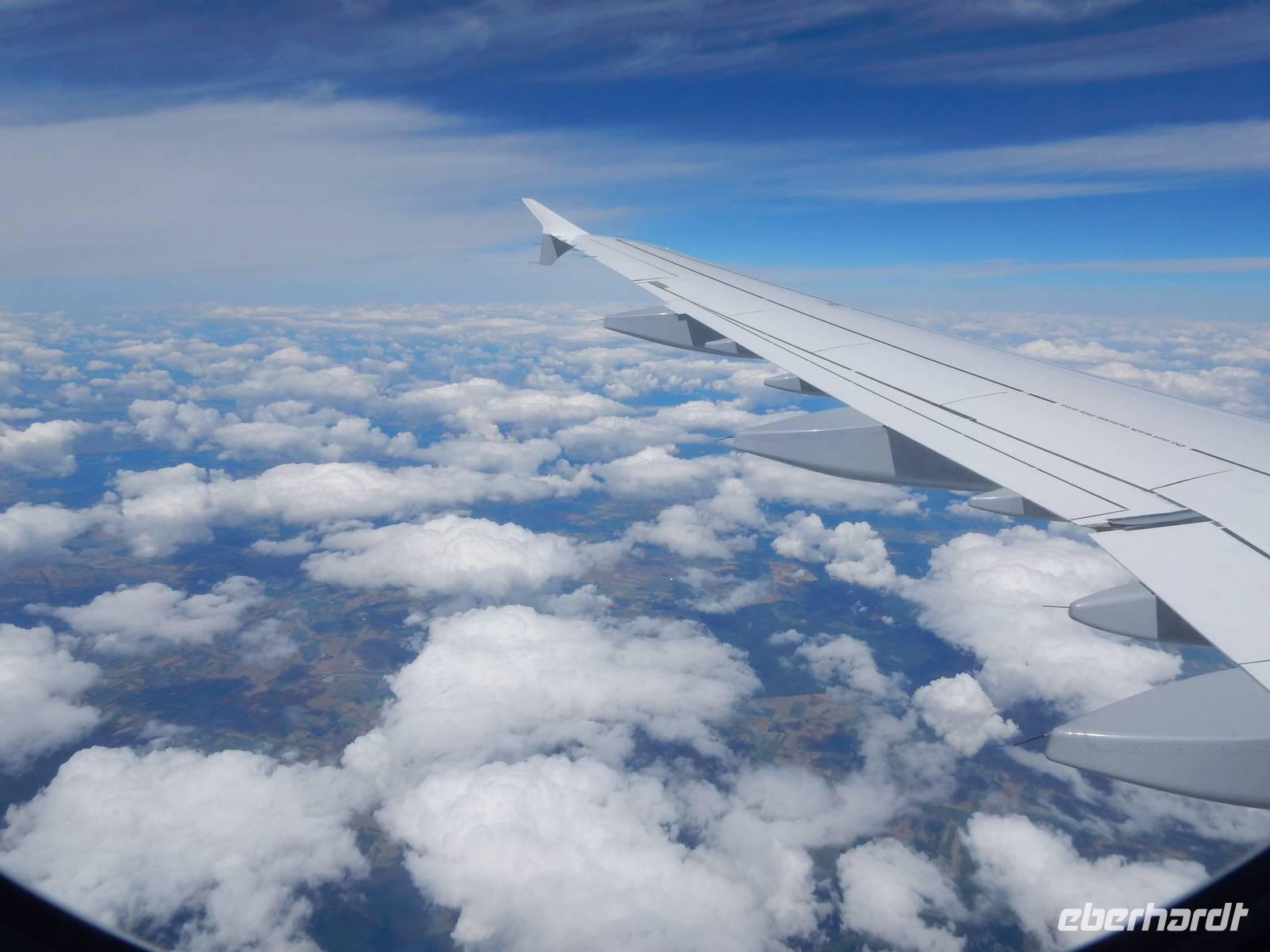 Flug von Frankfurt nach Vilnius &ndash; &copy; Jim Kattner (Eberhardt TRAVEL)