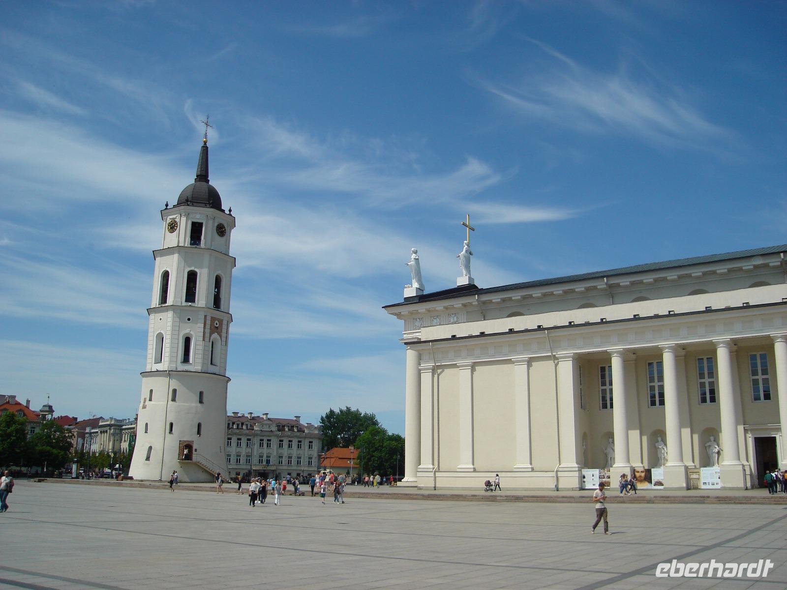 Vilnius: Gediminas-Platz &ndash; &copy; Inge Bily (Eberhardt TRAVEL)