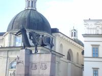 Vilnius: Gediminas-Denkmal &ndash; &copy; Inge Bily (Eberhardt TRAVEL)