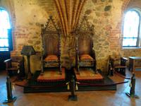 Thron in Trakai &ndash; &copy; Peter Rudolph (Eberhardt TRAVEL)