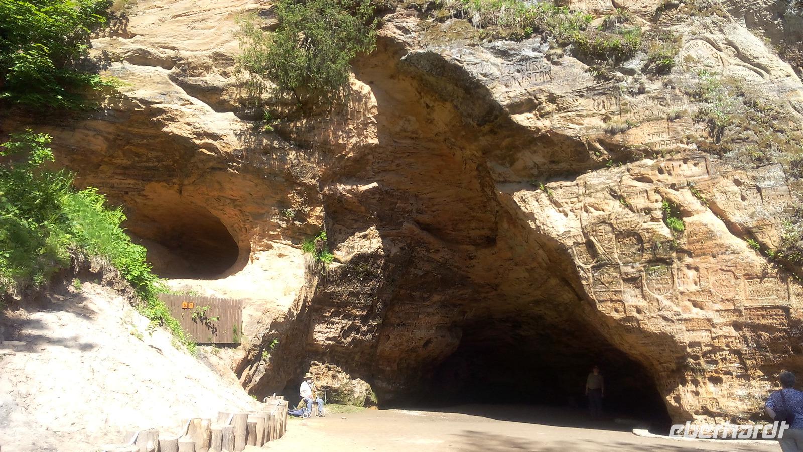 Nationalpark Gauja, Gutsmannhöhle &ndash; &copy; Gisela Gerlach (Eberhardt TRAVEL)