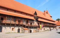 Litauen - Trakai - Die Westkasematten der Vorburg &ndash; &copy; Martina Häselbarth (Eberhardt TRAVEL)