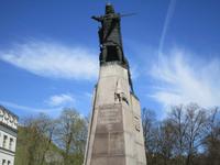 Gediminus, der Stadtgründer von Wilna, bzw. Vilnius &ndash; &copy; Peter Rudolph (Eberhardt TRAVEL)