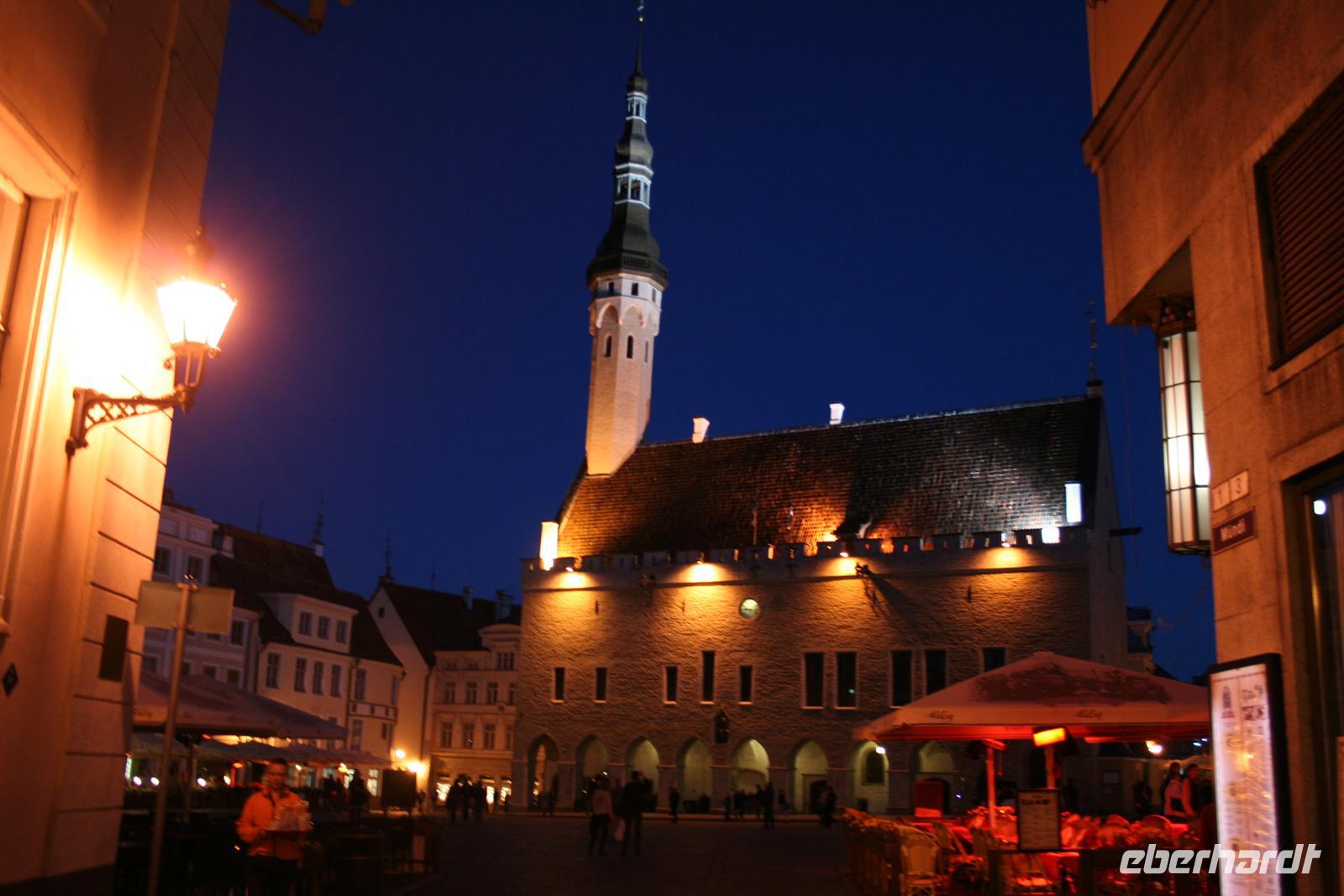 Tallinn bei Nacht &ndash; &copy; Annett Müller (Eberhardt TRAVEL)