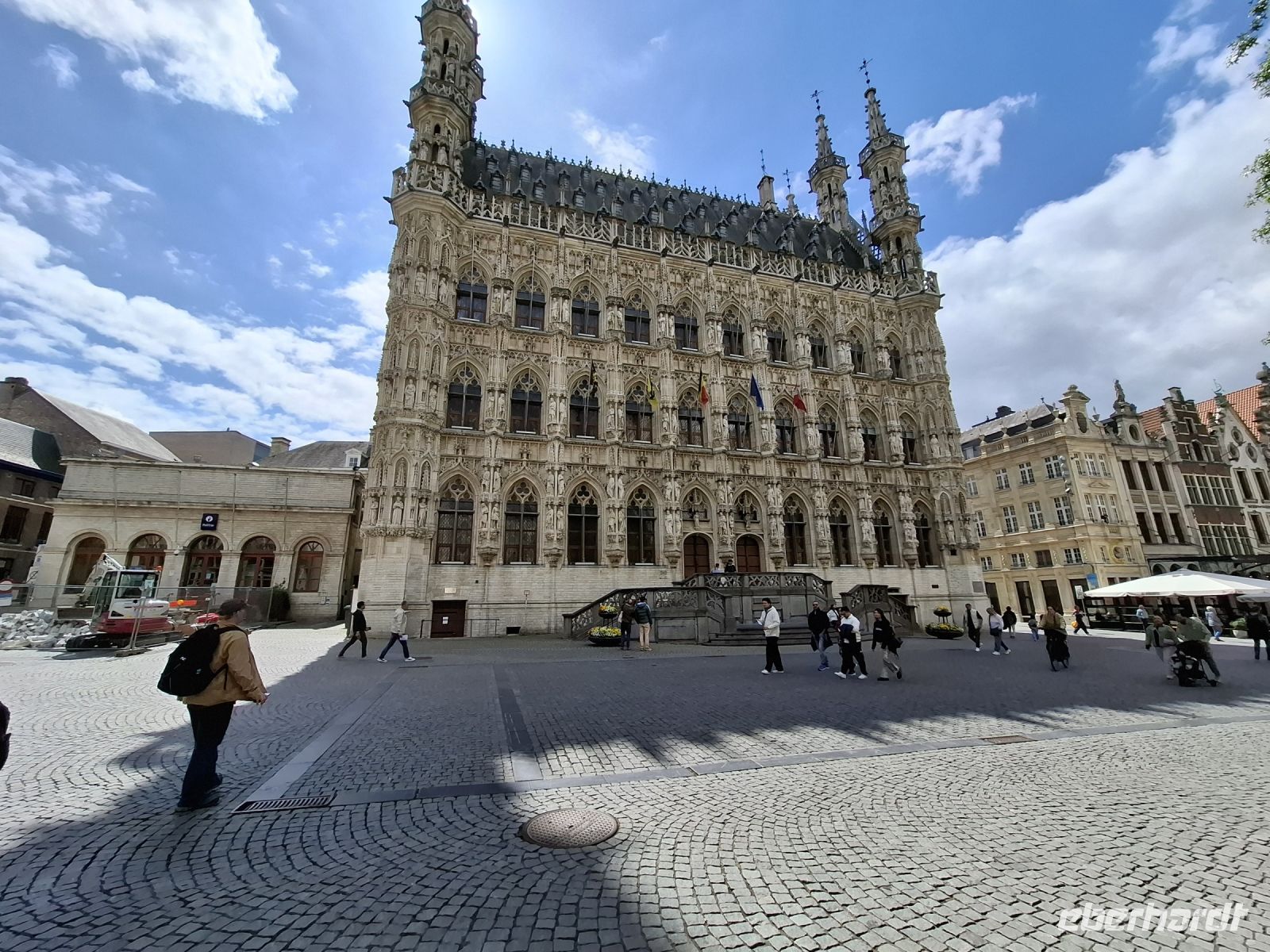 das prächtige gotische Rathaus von Leuven &ndash; &copy; Dr. Michael Krause (Eberhardt TRAVEL)