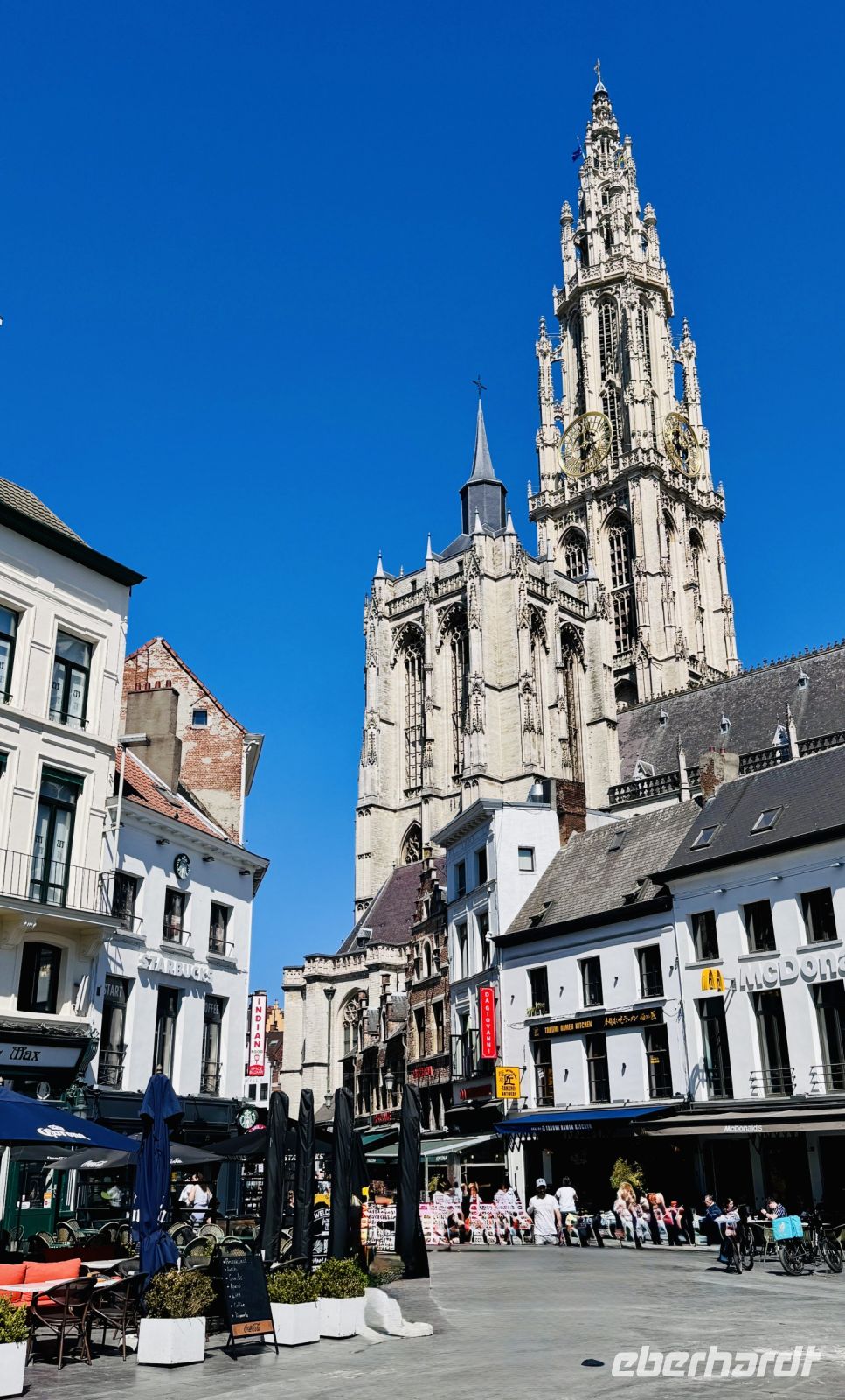 Tag 2 - Blick auf die Liebfrauenkathedrale, Antwerpen &ndash; &copy; Christin Kuschka (Eberhardt TRAVEL)