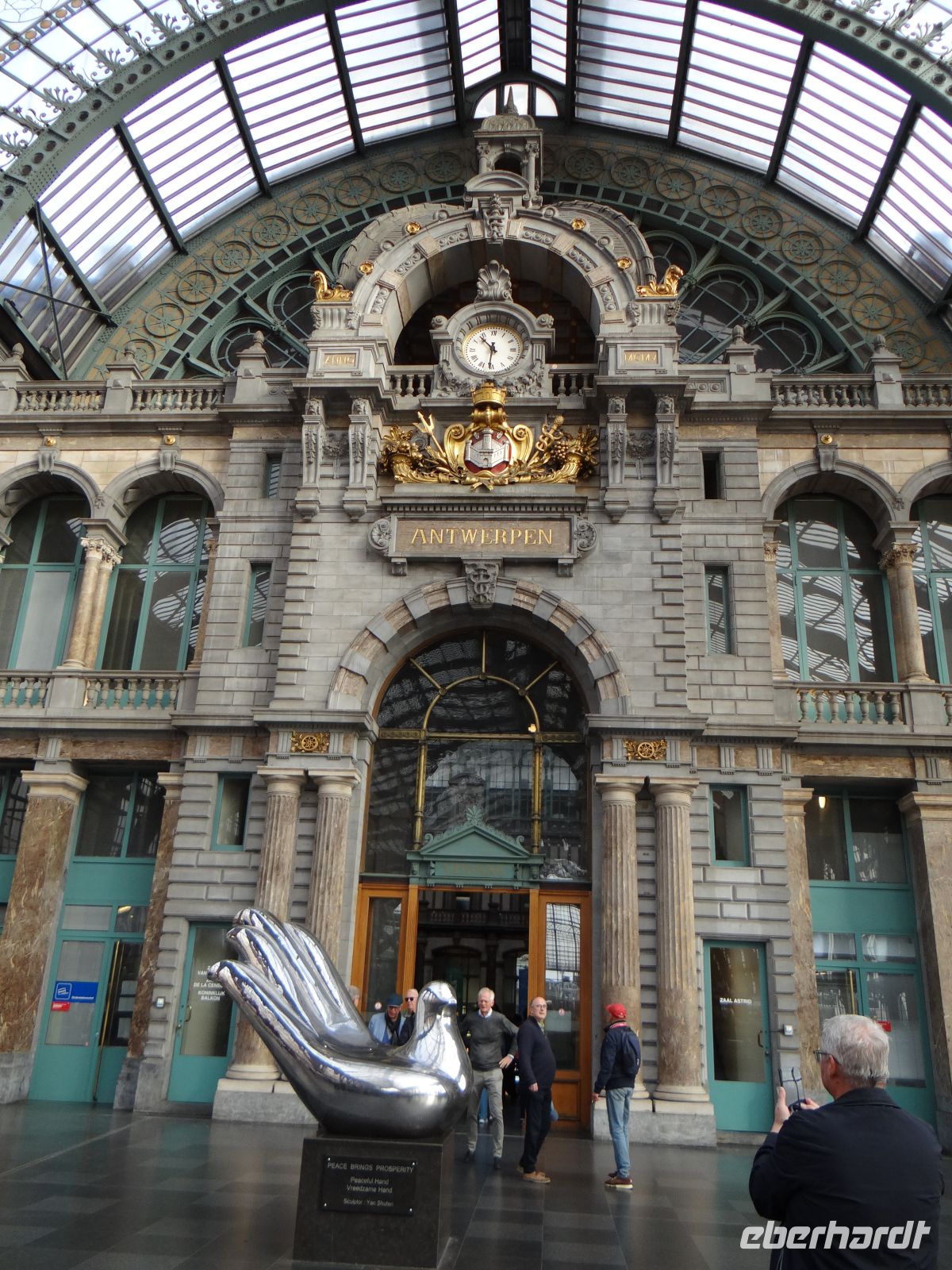 Antwerpen, der prächtige Bahnhof &ndash; &copy; Vivian Kreft (Eberhardt TRAVEL)