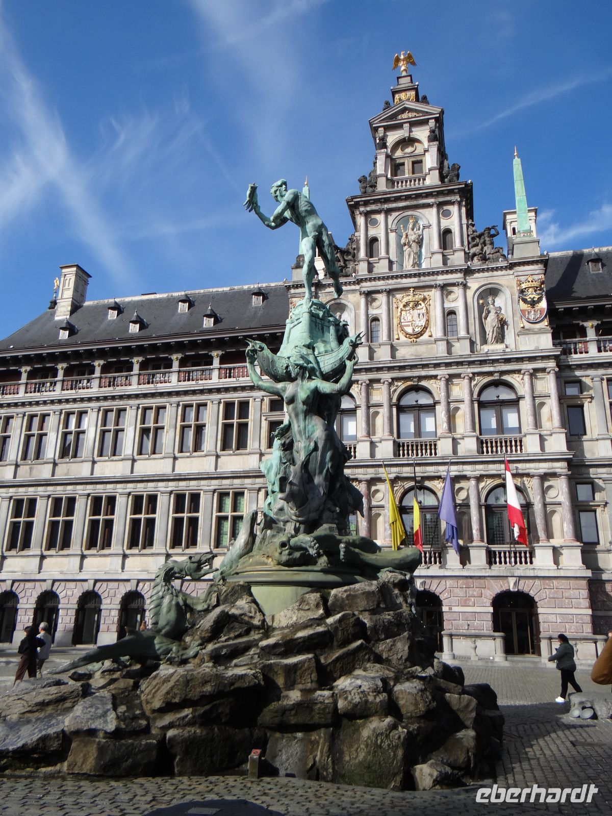 Antwerpen, der Brabo-Brunnen &ndash; &copy; Vivian Kreft (Eberhardt TRAVEL)