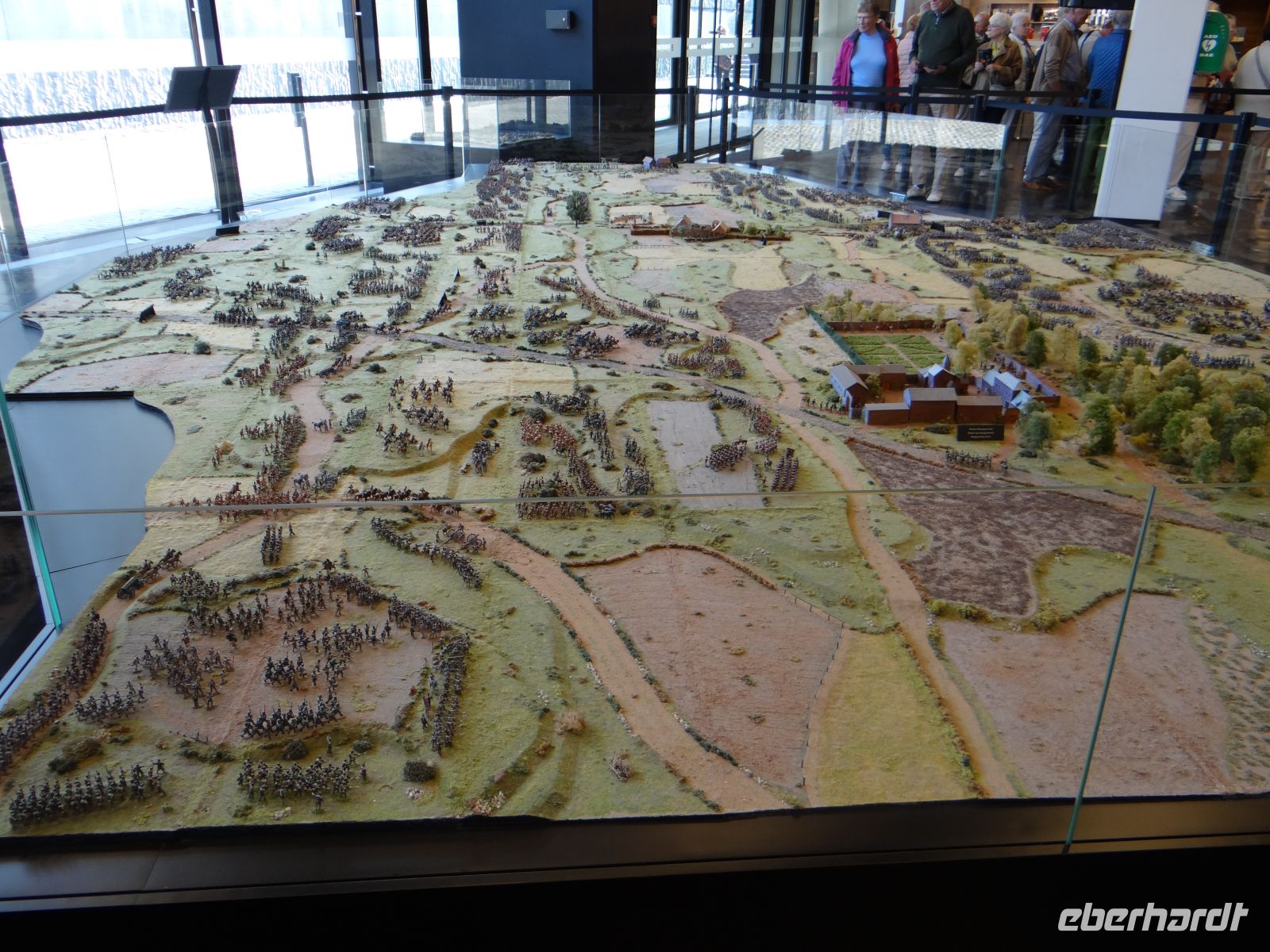 Waterloo, die Aufstellung auf dem Schlachtfeld &ndash; &copy; Vivian Kreft (Eberhardt TRAVEL)