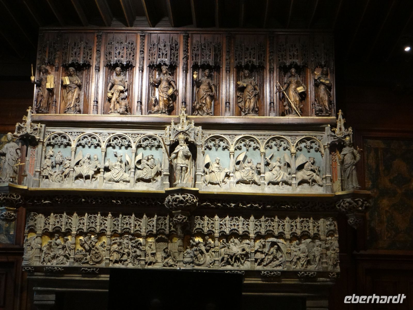 Kortrijk, der Ratssaal mit den Tugenden und Lastern &ndash; &copy; Vivian Kreft (Eberhardt TRAVEL)