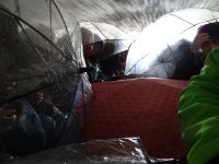 Brügge, Achtung, Kopf einziehen! Tiefe Durchfahrt. &ndash; &copy; Vivian Kreft (Eberhardt TRAVEL)