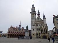 Aalst, Grote Markt, Börse, Belfried und Stadthuis &ndash; &copy; Hartwig Köllner (Eberhardt TRAVEL)
