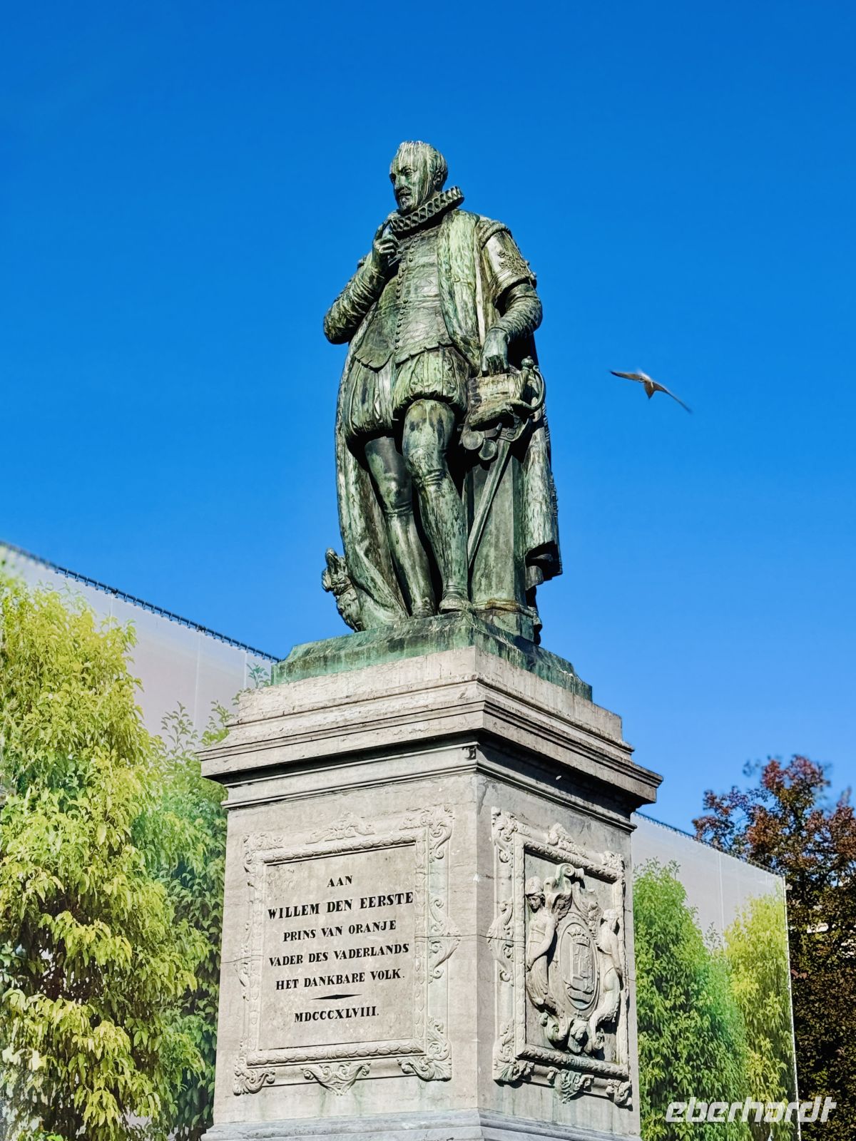 Tag 4 - Statue Willem der Erste, Den Haag &ndash; &copy; Christin Kuschka (Eberhardt TRAVEL)