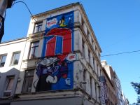 Streetart in der Christinastraat, Ostende, Belgien &ndash; &copy; Saskia Pinnow (Eberhardt TRAVEL)