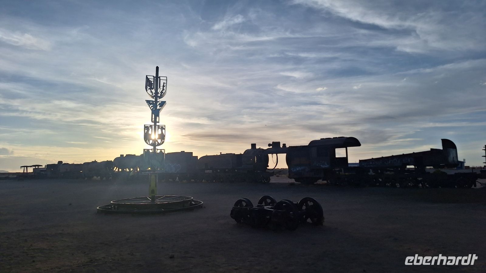 Uyuni: Zugfriedhof &ndash; &copy; Sinah Witzig (Eberhardt TRAVEL)