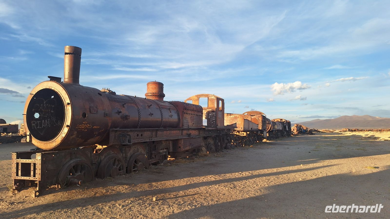 Uyuni: Zugfriedhof &ndash; &copy; Sinah Witzig (Eberhardt TRAVEL)