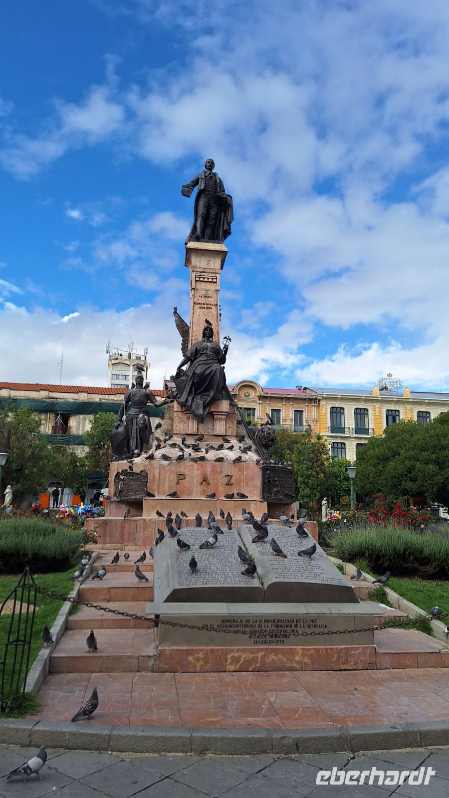 La Paz: Hauptplatz &ndash; &copy; Sinah Witzig (Eberhardt TRAVEL)