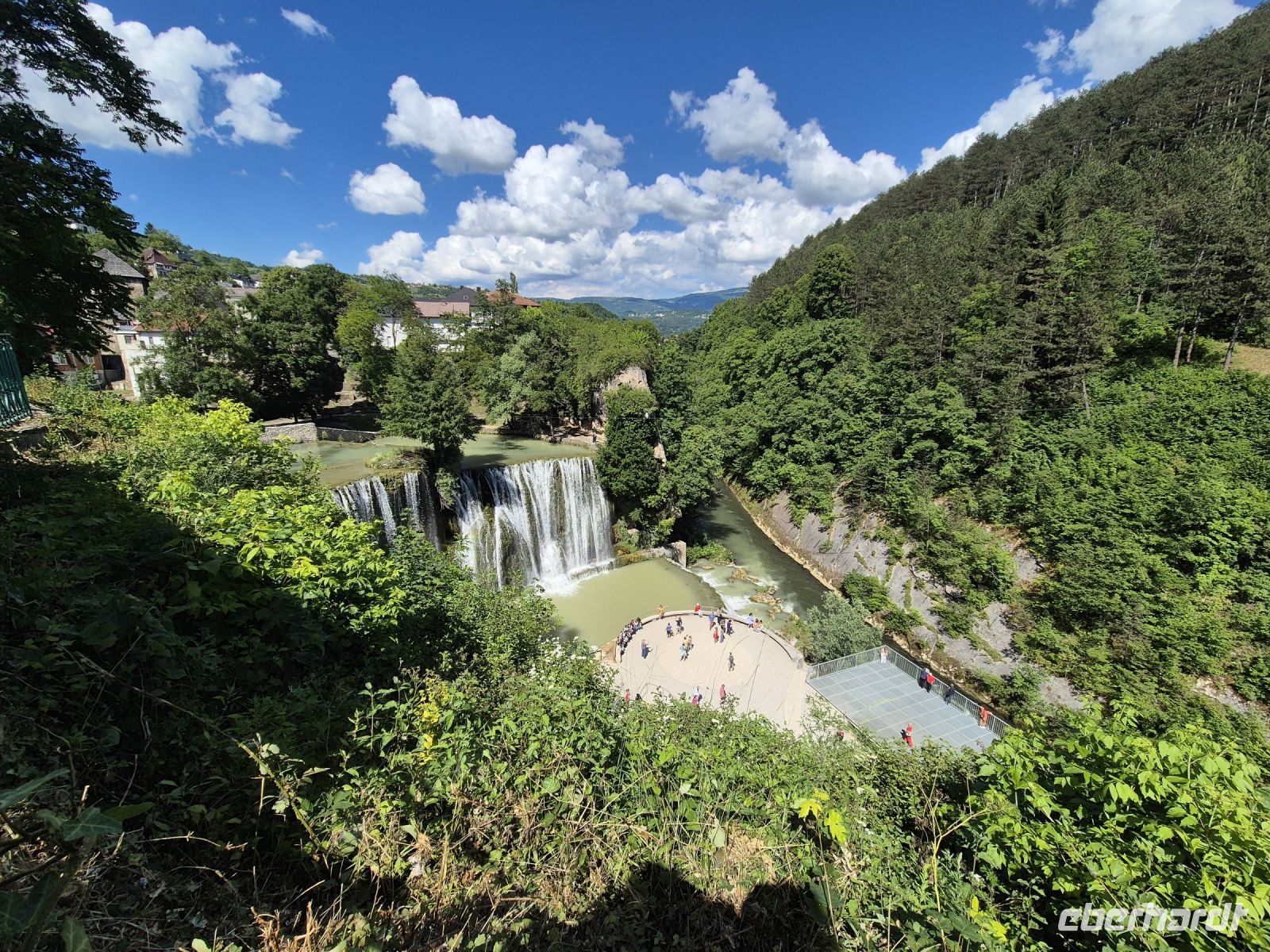 Tag 3 - Jajce - Wasserfall 2 &ndash; &copy; Jana Wessendorf (Eberhardt TRAVEL)