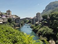 Tag 5 - Mostar - Stari Most mit beiden Wachtürmen &ndash; &copy; Jana Wessendorf (Eberhardt TRAVEL)