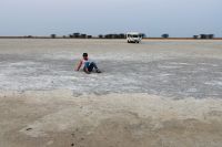 Reisebegleitung Annett im Nirgendwo - Sowa Pan &ndash; &copy; Annett Müller (Eberhardt TRAVEL)
