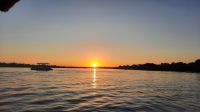 Simbabwe - Bootsfahrt auf dem Sambesi - Last Sundowner &ndash; &copy; Annett Müller (Eberhardt TRAVEL)