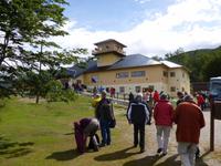 Besucherinformationszentrum im Feuerland-Nationalpark