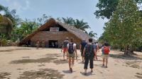 Auf dem Weg zum Indianerdorf im Amazonas, Brasilien. @Anette Rietz &ndash; &copy; Anette Rietz (Eberhardt TRAVEL)