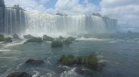 Mit Wucht stürzen die Wasserfälle in Brasilien hinab. Foto: Anette Rietz &ndash; &copy; Anette Rietz (Eberhardt TRAVEL)