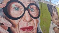 Iris Apfel Streetart &ndash; &copy; Anette Rietz (Eberhardt TRAVEL)