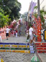 Kacheltreppe in Rio &ndash; &copy; Sylvia Sann (Eberhardt TRAVEL)