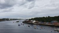 Ausfahrt aus dem Hafen Newcastle 20230828_164152.jpg &ndash; &copy; Marlies Thrum (Eberhardt TRAVEL)
