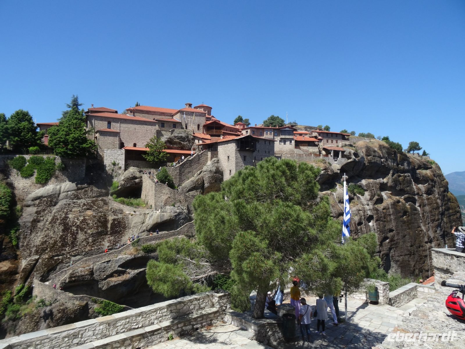 Eines der Meteora -Klöster &ndash; &copy; Elke Knappe (Eberhardt TRAVEL)