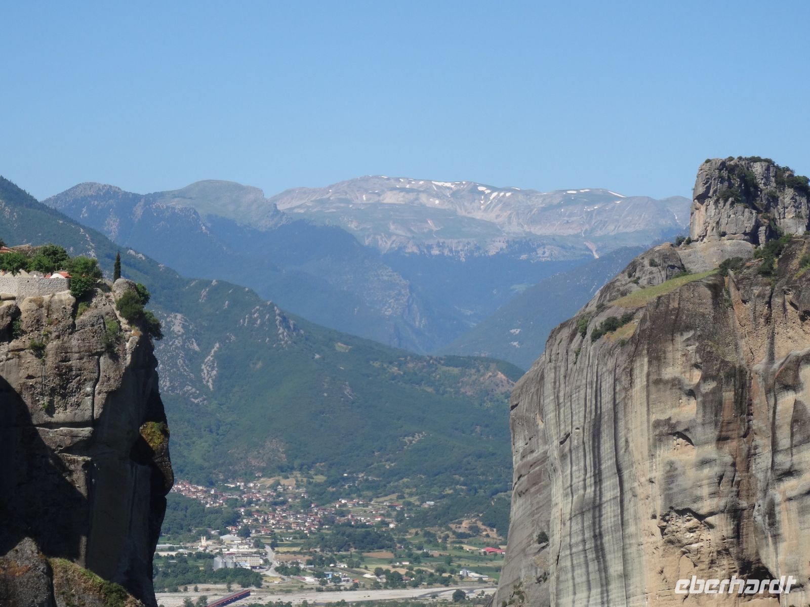 Blick auf Kalambaka &ndash; &copy; Elke Knappe (Eberhardt TRAVEL)