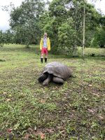 Rundgang auf der Chato Ranch - wir sehen die Riesen-Schildkröten  &ndash; &copy; Jacob Spangenberg (Eberhardt TRAVEL)