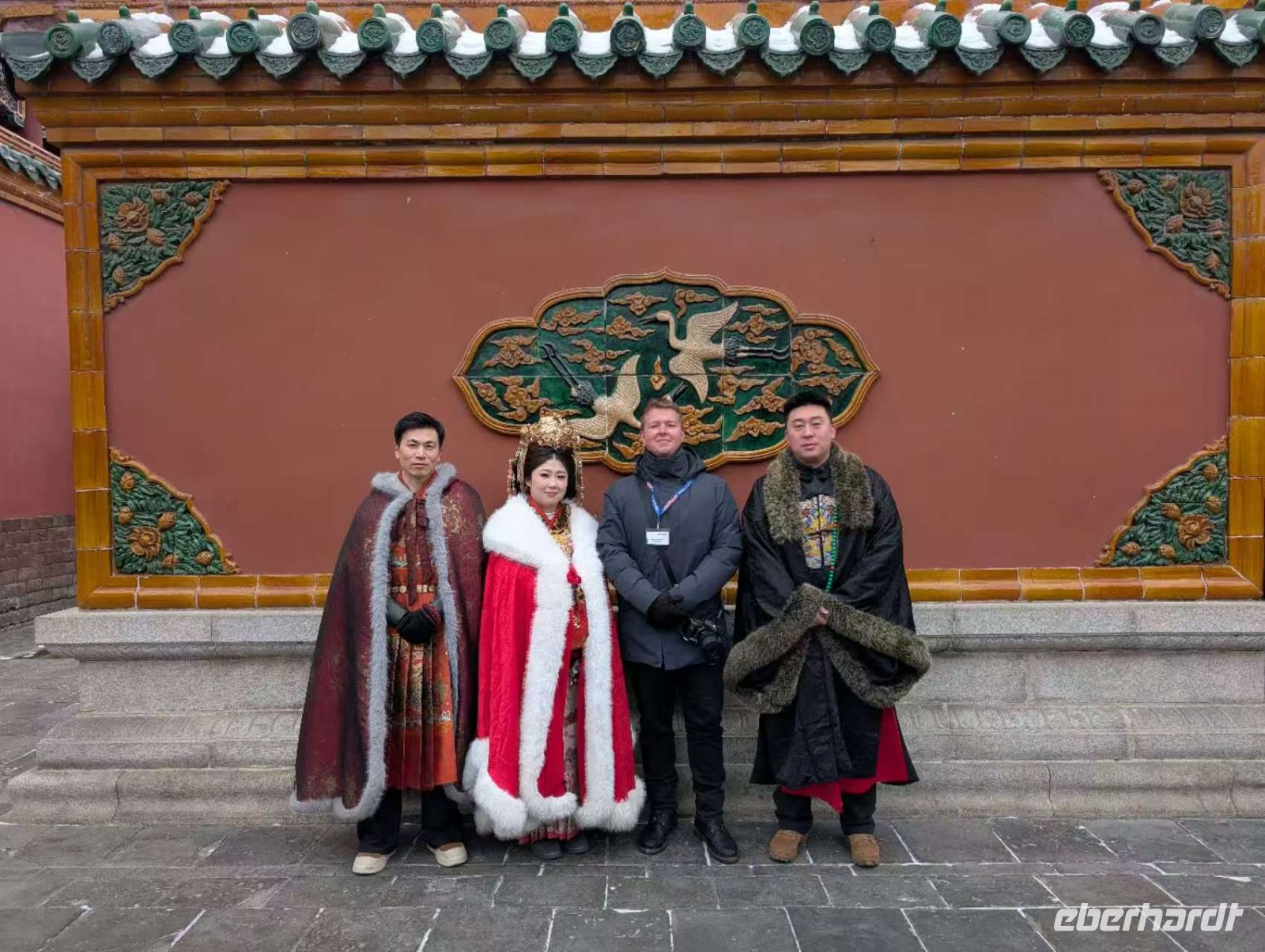 Reisebegleiter Sten Bernhardt mit Mandschurei in Changchun &ndash; &copy; Sten Bernhardt (Eberhardt TRAVEL)