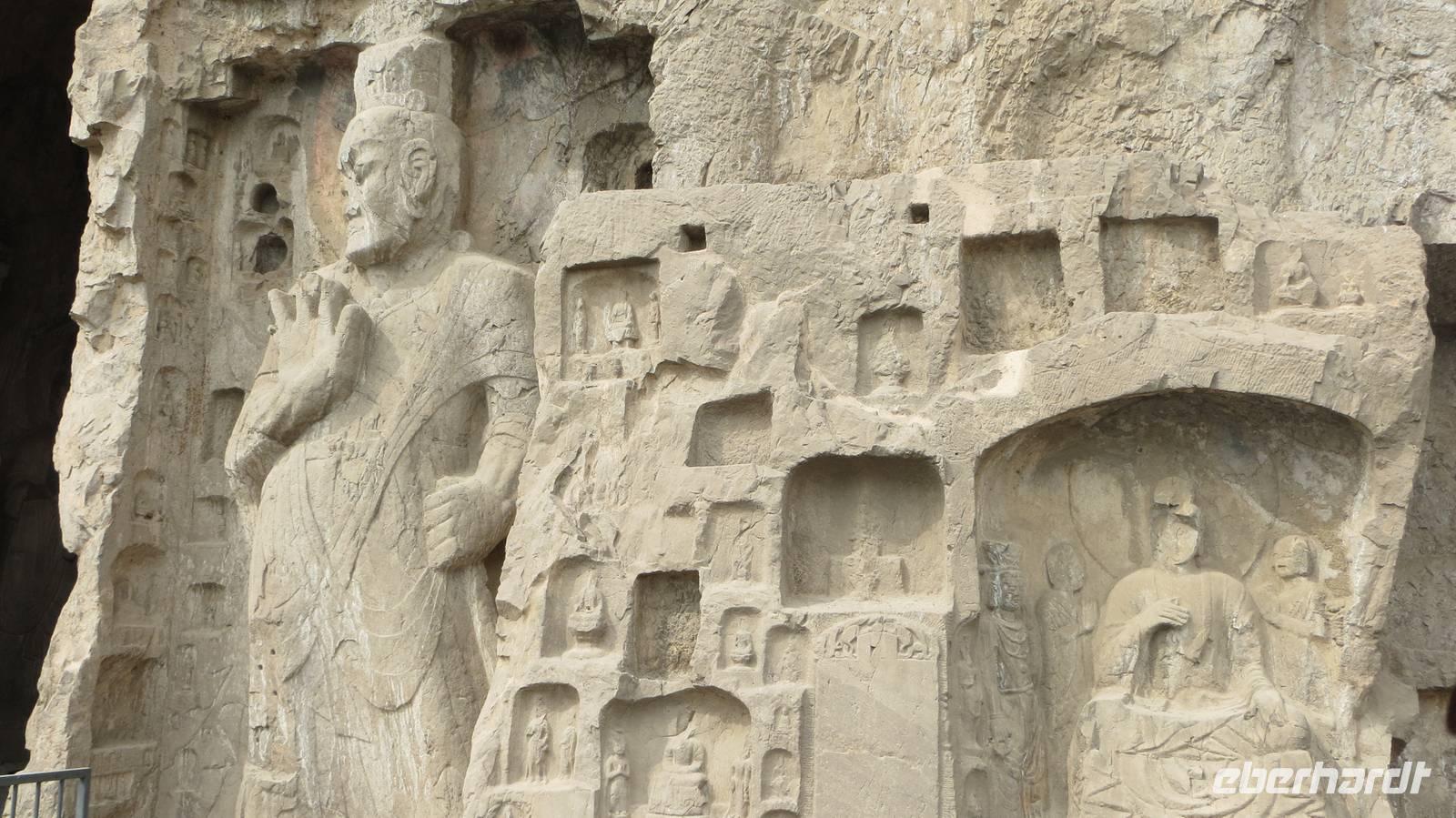 680_Longmen-Grotten - Binyang-Grotten &ndash; &copy; Nadine Schulz (Eberhardt TRAVEL)