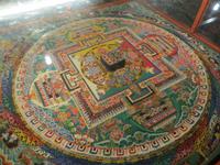 0536 Lhasa - Sera-Kloster Mandalas aus Sand &ndash; &copy; Annette Weise (Eberhardt TRAVEL)