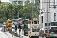 Hongkong, Fahrt mit einer Straßenbahn