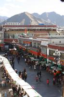 Barkhor Straße &ndash; &copy; Anna Stiebing (Eberhardt TRAVEL)