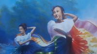 119 – Costa Rica, Nicoya, Wandmalerei &ndash; &copy; Vivien Fiedler (Eberhardt TRAVEL)