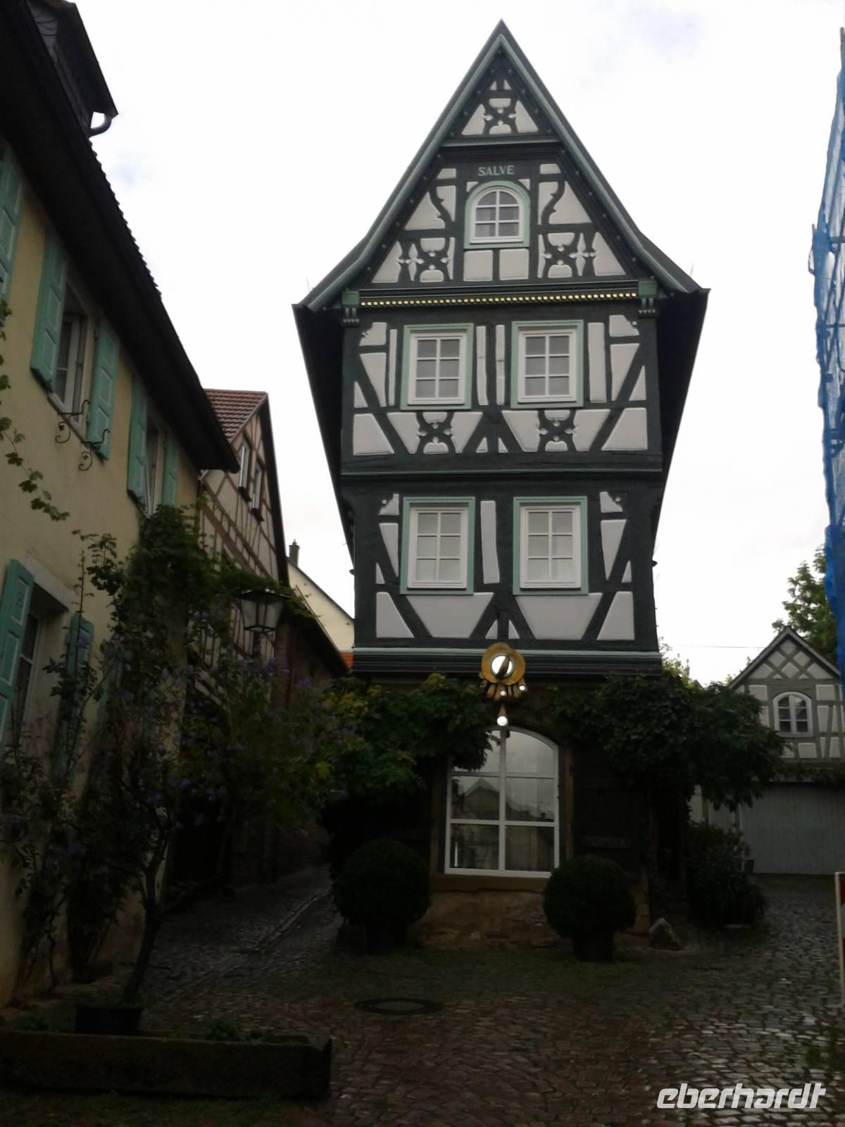 restauriertes Fachwerkhaus Wimpfen &ndash; &copy; Eva-Maria Strauß-Eberhardt (Eberhardt TRAVEL)
