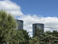 Autostadt Wolfsburg Autotürme &ndash; &copy; Sabine Letzybyll (Eberhardt TRAVEL)
