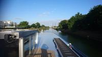 Die MS Brahms nimmt Kurs auf Wolfsburg am Morgen  &ndash; &copy; Simone Willner (Eberhardt TRAVEL)