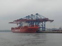 Containerbrücke &ndash; &copy; Elke Reuter (Eberhardt TRAVEL)