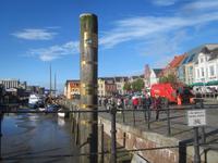 Husum-Stadtführung-Flutturm am Binnenhafen &ndash; &copy; Gisela Gerlach (Eberhardt TRAVEL)