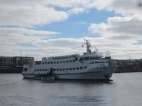 Helgoland-Einbooten, wir verlassen die Insel &ndash; &copy; Gisela Gerlach (Eberhardt TRAVEL)