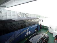 unser Uwe und sein Bus auf der Fähre  &ndash; &copy; Elke Reuter (Eberhardt TRAVEL)