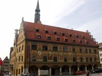 Das Ulmer Rathaus iost eines der schönsten in Deutschland.